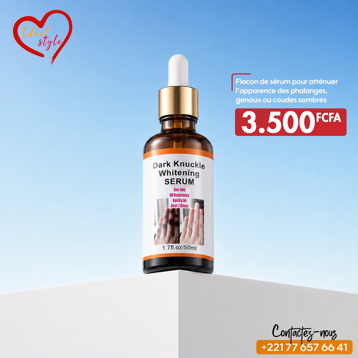 Sérum Éclaircissant pour Articulations - 50ml